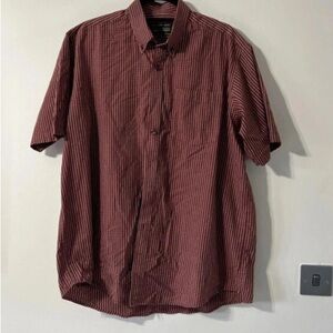 Marshalls Burgundy Plaid Men's Shirt